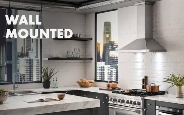 how to install a wall mount range hood