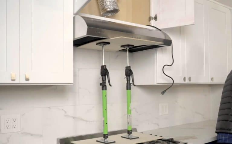 how to install an under cabinet range hood